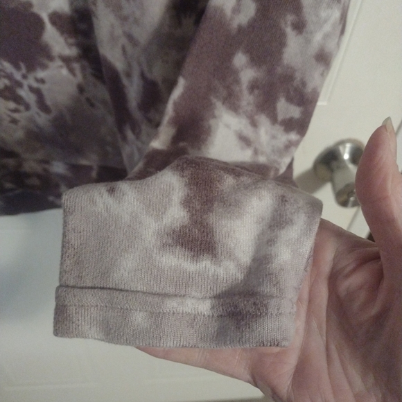 Como Blu Purple Tie-Dye Lounge Set Size 2X - Picture 7 of 9